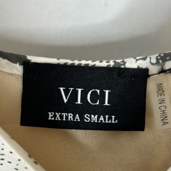 Vici snake print slip maxi dress size Extra Small - Picture 3 of 8